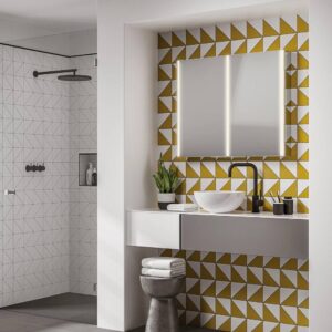 HiB Xenon 100 LED Mirror Cabinet