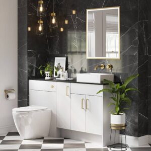 HiB Vanquish 60 Recessed LED Mirror Cabinet