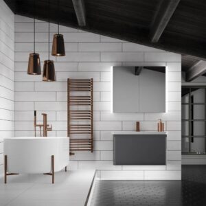 HiB Paragon 80 Demisting LED Mirror Cabinet