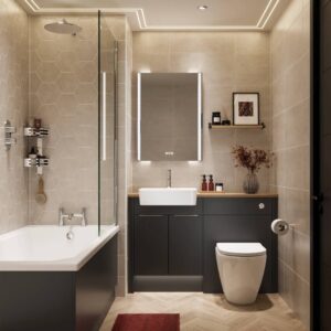 HiB Fold 60 LED Mirror