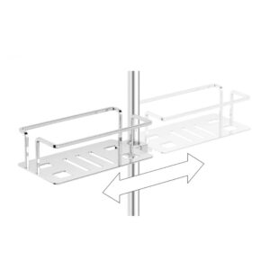 HiB Shower Basket Clip on Riser Rail (Modern)