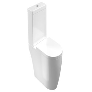 Saneux Uni Rimless Close-Coupled Open Back Pan