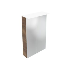 Saneux Austen 2-Door Electric Mirror Cabinet 600mm