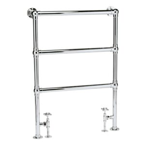 Bayswater Juliet Floor Standing Heated Towel Rail 966mm