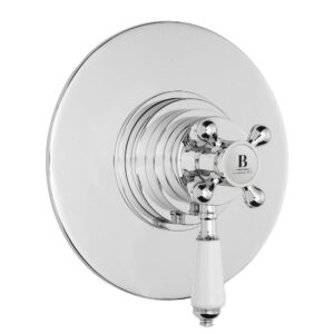 Bayswater Round One Outlet Thermostatic Concealed Valve