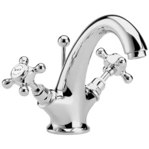 Bayswater Crosshead Hex Mono Basin Mixer