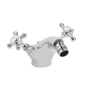 Bayswater Crosshead Hex Mono Bidet Mixer