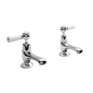 Bayswater Lever Dome Basin Taps