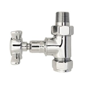 Bayswater Victorian Straight Crosshead Radiator Valves (Pair)