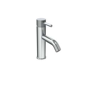 Saneux Cos Basin Mixer With Knurled Handle