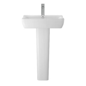 Hudson Reed Arlo Wall Hung Basin 550mm & Pedestal