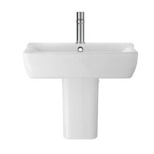 Hudson Reed Arlo Wall Hung Basin 550mm & Semi Pedestal