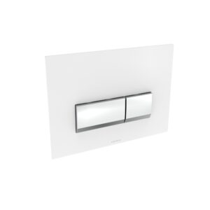 Saneux Flushe 2.0 Square Glass Flush Plate
