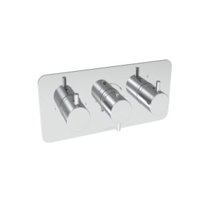 Saneux Cos 2-Way Thermostatic Low Pressure Shower Valve Kit In Landscape