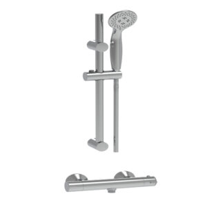 Saneux Intent Thermostatic Shower Mixer & Slide Rail Kit
