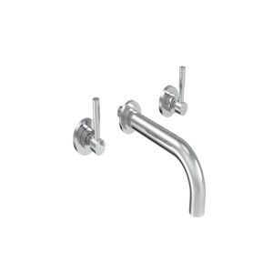 Saneux Pascale Wall Hung 3 Plate Basin Mixer