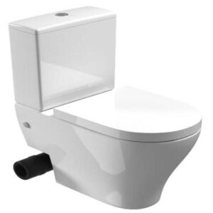 Saneux Prague Rimless Close-Coupled Pan Left Hand Soil Exit