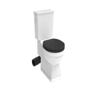 Saneux Sofia Rimless Close-Coupled Pan Left Hand Soil Exit