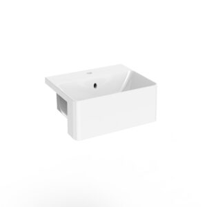 Saneux Sienna Square Semi-Recessed Washbasin 500mm
