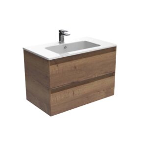 Saneux Uni 2-Drawer Wall Hung Vanity Unit 800mm
