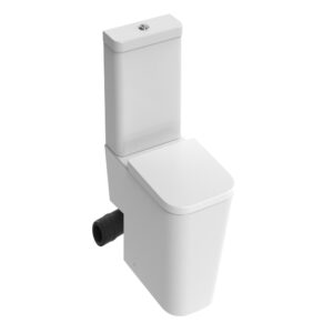 Saneux Matteo Rimless Close-Coupled Pan Left Hand Soil Exit