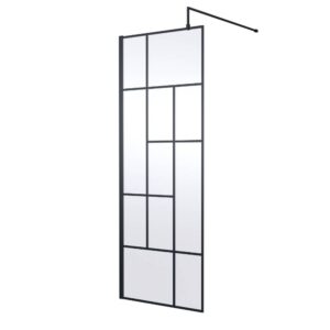 Hudson Reed Abstract Frame Wetroom Screen 760mm
