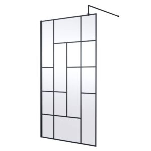 Hudson Reed Abstract Frame Wetroom Screen 1100mm