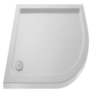 Hudson Reed Slip Resistant Offset Quadrant Shower Tray Right Hand 900 x 760mm
