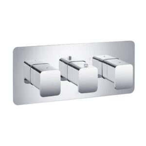 JTP Hix Thermostatic Concealed 2 Outlet Shower Valve
