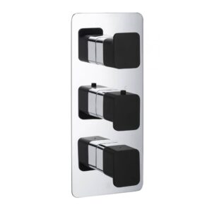 JTP Axel Thermostatic Concealed 2 Outlet Shower Valve
