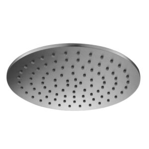 JTP Inox Slim Round Overhead Shower Head 300mm