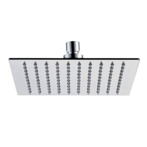 JTP Inox Square Overhead Shower Head 250mm