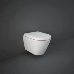 RAK Resort Rimless Wall Hung Pan With Hidden Fixations