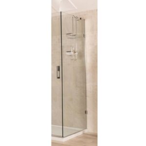 Roman Showers Liberty 8 Fluted Side Panel For Inline Door Left Hand 800mm