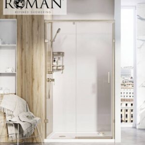 Roman Showers Liberty 8 One Door Slider For Alcove 1400mm