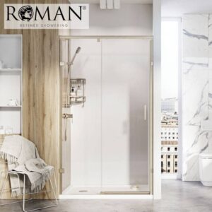 Roman Showers Liberty 10 One Door Slider For Alcove 1200mm